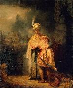 REMBRANDT Harmenszoon van Rijn, Biblical Scene